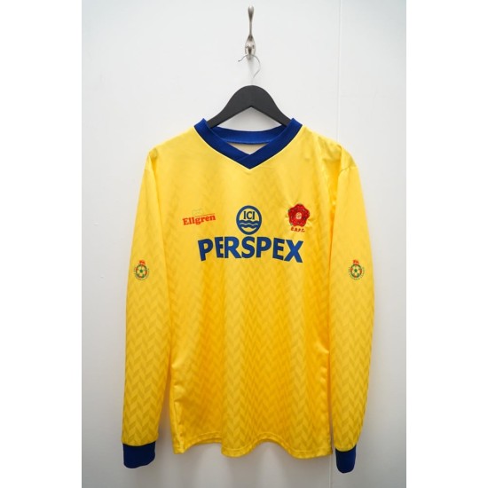 Camiseta retro de visitante manga larga del Leeds United para niños 1988/89 Camiseta retro de visitante manga larga del Leeds United para niños 1988/89