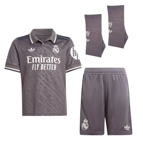 Kit de tercera de niño Real Madrid 2024/25