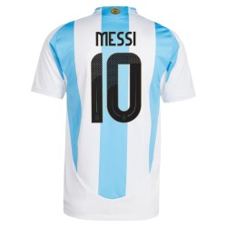 Lionel Messi #10 Argentina Camiseta Versión Jugador de Local Copa América 2024