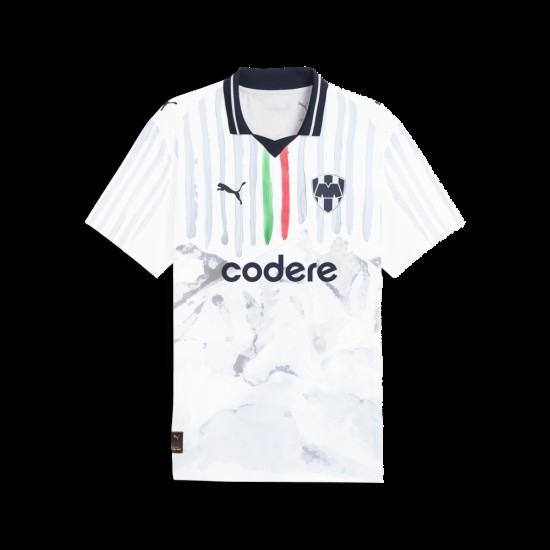 Niño Monterrey FC 2025 Camiseta KidSuper - Blanca
