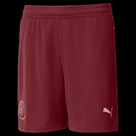 Pantalones cortos de local de niños Manchester City 2024/25 - Rojo Pantalones cortos de local de niños Manchester City 2024/25 - Rojo