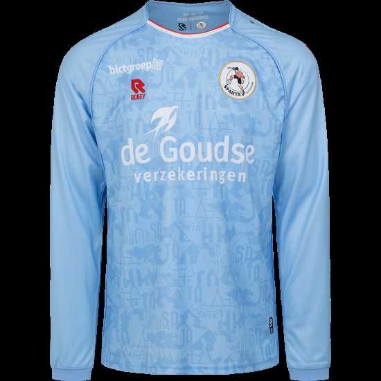 Camiseta Manga Larga Visitante 2025/26 Mujer Sparta Rotterdam