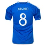 Italia #8 Jorginho Camiseta de Local 23/24 Italia #8 Jorginho Camiseta de Local 23/24