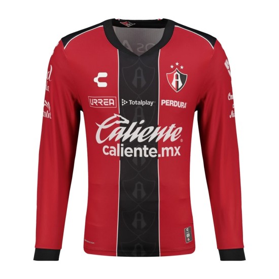 Camiseta local de manga larga del Atlas FC 2025/26 para mujer Camiseta local de manga larga del Atlas FC 2025/26 para mujer
