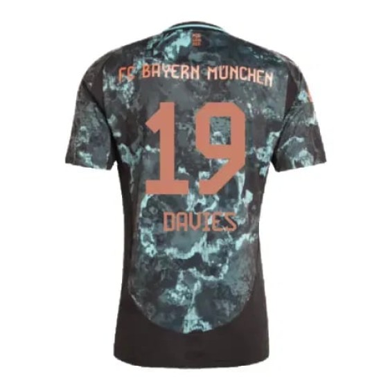 Camiseta de visitante DAVIES Bayern Munich 2024/25 para niños