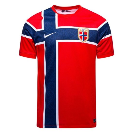 Camiseta de la Copa Mundial 2026 de Noruega Primera Equipación para Hombre