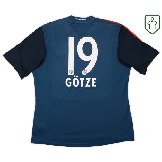 Camiseta retro Bayern Múnich 2013/14 para hombre Götze #19