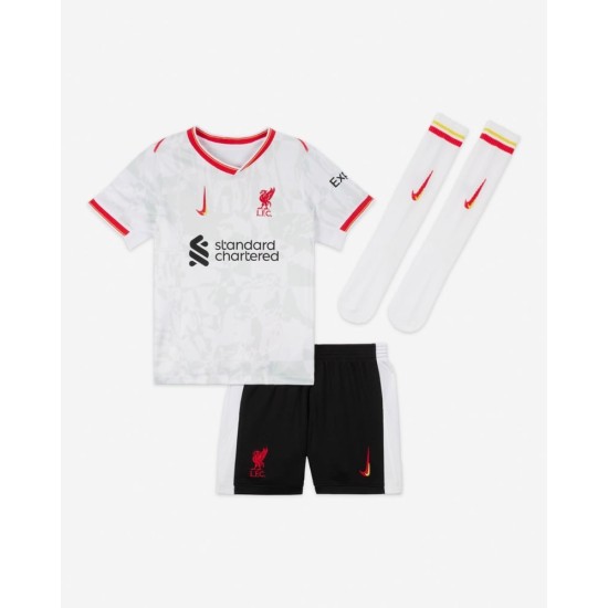 Kit de tercer lugar de niños Liverpool 2024/25 Kit de tercer lugar de niños Liverpool 2024/25