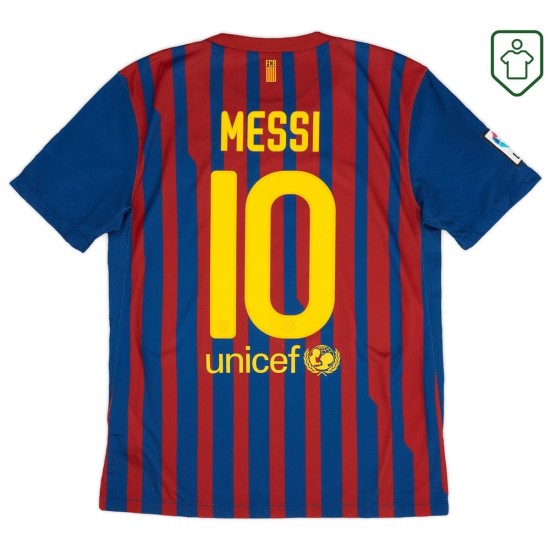 Hombre Camiseta retro local FC Barcelona 2011/12 Messi #10 Hombre Camiseta retro local FC Barcelona 2011/12 Messi #10