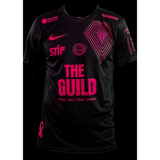 Camiseta tercera Rosa Octubre 2025/26 del Angers SCO para mujer