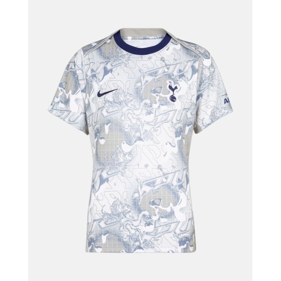 Camiseta de calentamiento local Tottenham Hotspur 2025/26 Mujer