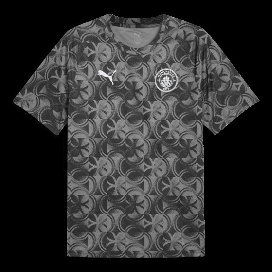 Niño Manchester City 2025/26 Tercera Camiseta de Previa - Negro