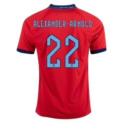 Trent Alexander-Arnold #22 Inglaterra Camiseta de Visita Mundial 2022
