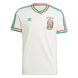 México Camiseta Remake Blanca 1985