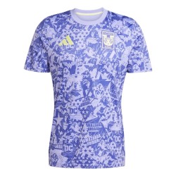 Camiseta Hombre Tigres UANL 2024/25 Tercera Prematch Morada