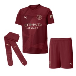 Kit de tercer lugar de niños Manchester City 2024/25 Kit de tercer lugar de niños Manchester City 2024/25