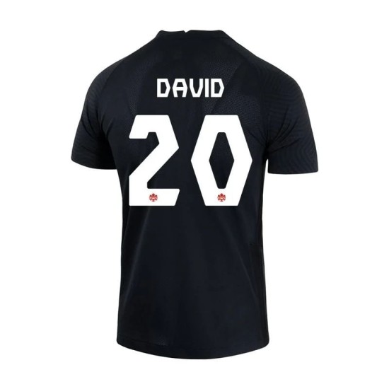 Jonathan David #20 Canadá Camiseta Tercera Mundial 2022