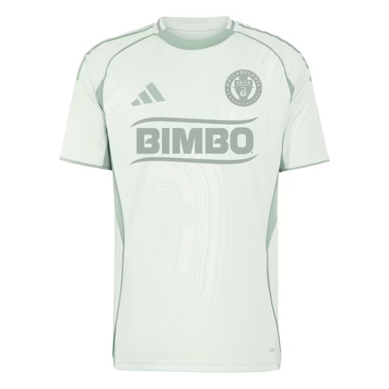 Camiseta de Pre-partido Tercera 2025 de Philadelphia Union para Hombre - Verde Camiseta de Pre-partido Tercera 2025 de Philadelphia Union para Hombre - Verde