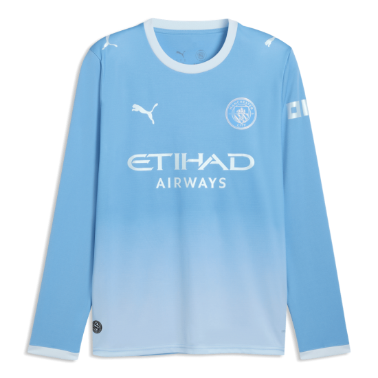 Camiseta Manchester City 2026/27 Home de Manga Larga de Hombre