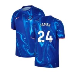 Camiseta de casa JAMES Chelsea 2024/25 para niños Camiseta de casa JAMES Chelsea 2024/25 para niños