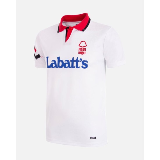 Camiseta Retro Infantil Nottingham Forest 1992/93 Away - Blanco