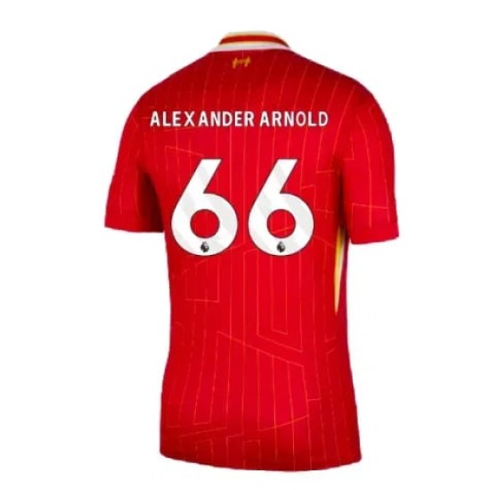 Camiseta de casa ALEXANDER ARNOLD Liverpool 2024/25 para hombres Camiseta de casa ALEXANDER ARNOLD Liverpool 2024/25 para hombres