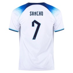 Jadon Sancho #7 Inglaterra Camiseta de Local Mundial 2022