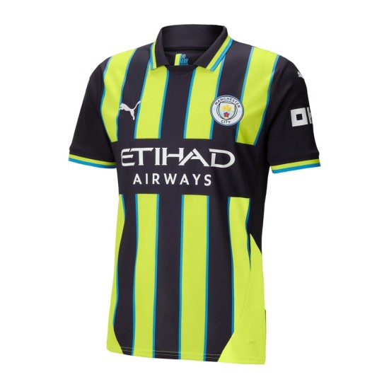 Camiseta de visitante de hombres Manchester City 2024/25 Camiseta de visitante de hombres Manchester City 2024/25