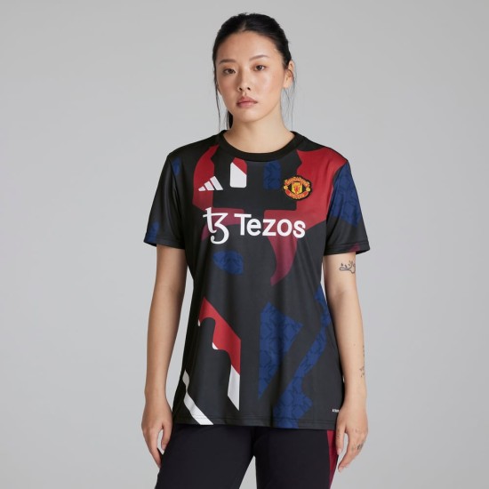 Camiseta prepartido de tercer lugar de mujeres Manchester United 2024/25 Camiseta prepartido de tercer lugar de mujeres Manchester United 2024/25