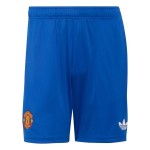 Pantalón Corto Visitante Manchester United 2026/27 Azul Hombre Pantalón Corto Visitante Manchester United 2026/27 Azul Hombre