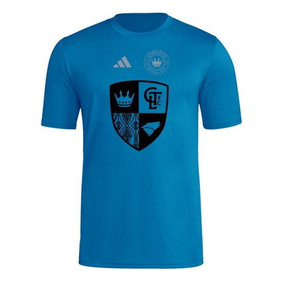 Camiseta infantil Charlotte FC 2025 tercera Hook AEROREADY Camiseta infantil Charlotte FC 2025 tercera Hook AEROREADY