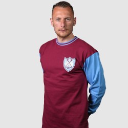 Camiseta Retro Manga Larga FA Cup West Ham United 1964 Hombre
