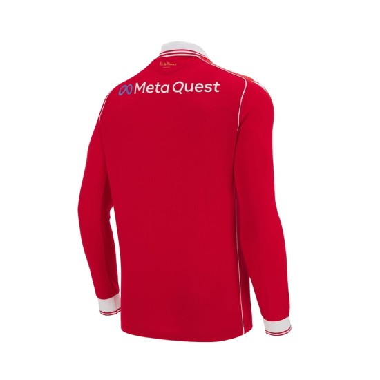 Camiseta de Manga Larga Edición Limitada Leyendas Wrexham AFC 2025/26 para Mujer