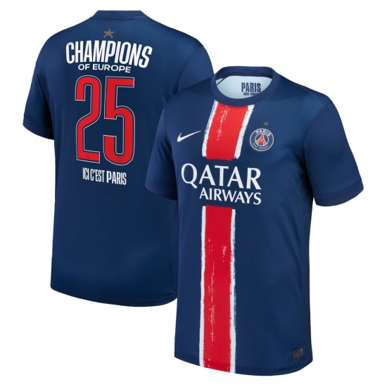 Camiseta Niño PSG 2024/25 Local Edición Coleccionista - Campeones de Europa 2025 Camiseta Niño PSG 2024/25 Local Edición Coleccionista - Campeones de Europa 2025