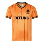 Mujeres Wolverhampton Wanderers 1982 Casa Retro Camiseta Mujeres Wolverhampton Wanderers 1982 Casa Retro Camiseta