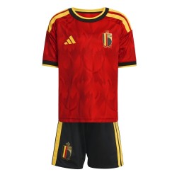 Conjunto de la Copa Mundial 2026 de Bélgica Primera Equipación para Niño