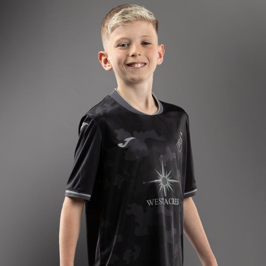 Camiseta Visitante de Swansea City 2024/25 para Niños Camiseta Visitante de Swansea City 2024/25 para Niños