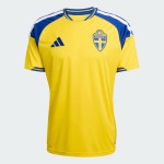 Camiseta local de la Copa del Mundo 2026 de Suecia para hombre Camiseta local de la Copa del Mundo 2026 de Suecia para hombre