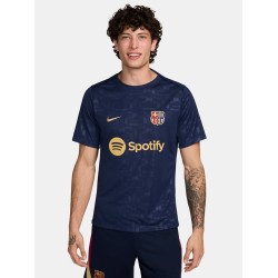 Camiseta de prematch de casa de hombre FC Barcelona 2024/25