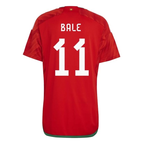 Gareth Bale #11 Gales Camiseta de Local Mundial 2022
