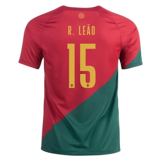 Rafael Leao #15 Portugal Camiseta de Local Mundial 2022 Rafael Leao #15 Portugal Camiseta de Local Mundial 2022
