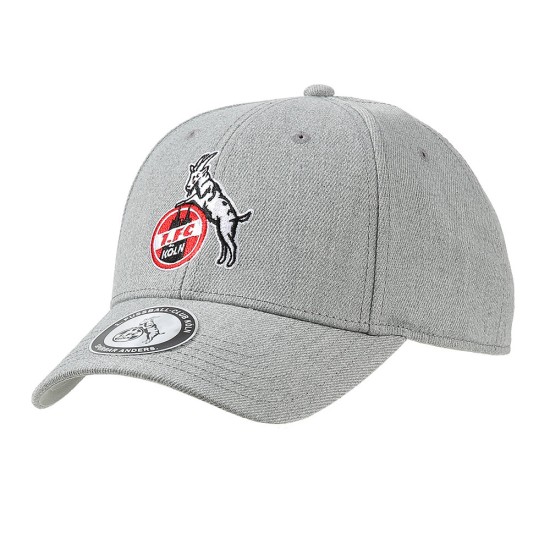 Gorra con Logo Básico del 1. FC Köln – Gris Gorra con Logo Básico del 1. FC Köln – Gris