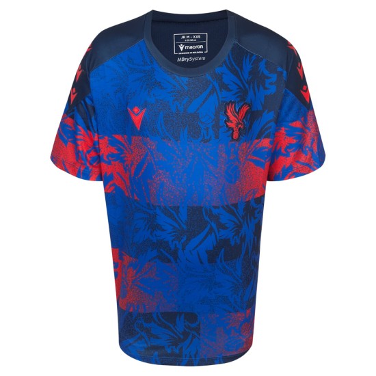 Niños Crystal Palace 2025/26 Tercera Camiseta Calentamiento Niños Crystal Palace 2025/26 Tercera Camiseta Calentamiento