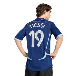 Camiseta Retro Visitante Argentina 2006 para Hombre Messi #19