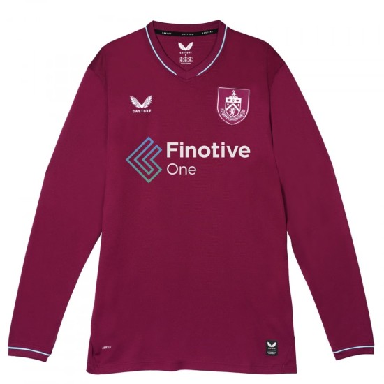 Camiseta de local de manga larga Burnley 2026/27 para niño