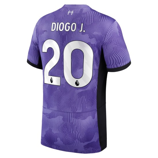 Camiseta Tercera Hombre Diogo Jota #20 Liverpool 2023/24 Camiseta Tercera Hombre Diogo Jota #20 Liverpool 2023/24