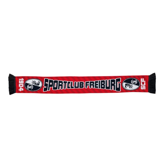 SC Freiburg Bufanda Diagonal Stripes
