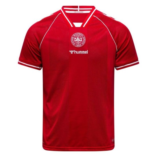 Camiseta Mundial 2026 Local Dinamarca Hombre