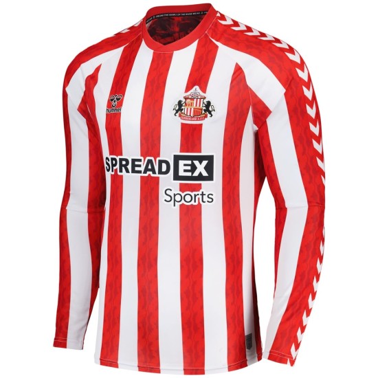 Camiseta de manga larga local Sunderland 2024/25 para hombres Camiseta de manga larga local Sunderland 2024/25 para hombres