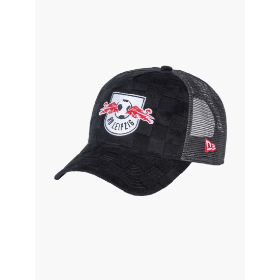 Gorra New Era Chequered Trucker RB Leipzig